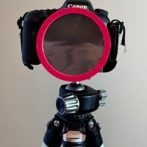 Custom Solar Lens Filter - Safely Photograph Solar Eclipse