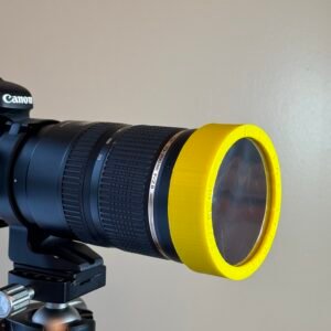 Solar Eclipse Lens Filter - 82mm, 77mm, 72mm, 58mm Sizes